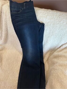 Ruby Rd. Straight Leg Jeans in Dark Blue Wash